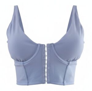 Pastel blue corset top bohemian festival forever21